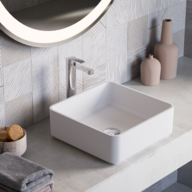 KAROL - CS 37 x 37 Countertop Washbasin