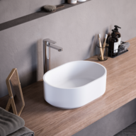 KAROL - CS Oval 40x28 Countertop Washbasin