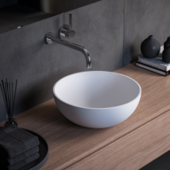 KAROL - TW Round 40 Countertop Washbasin